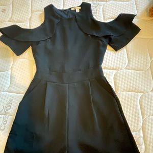 Girls Black shots/dress in great condition - XS (14/16 years old)